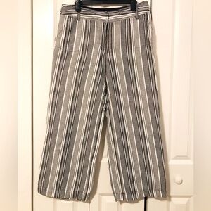Talbots Petites- size 12P - Stripes black and white.